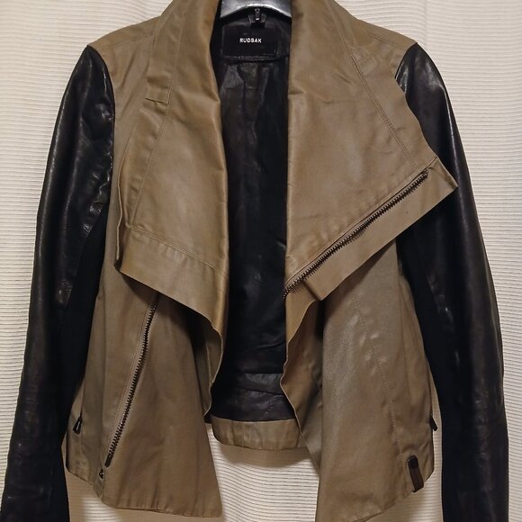 RUDSAK Leather Cascade Jacket - Picture 1 of 13